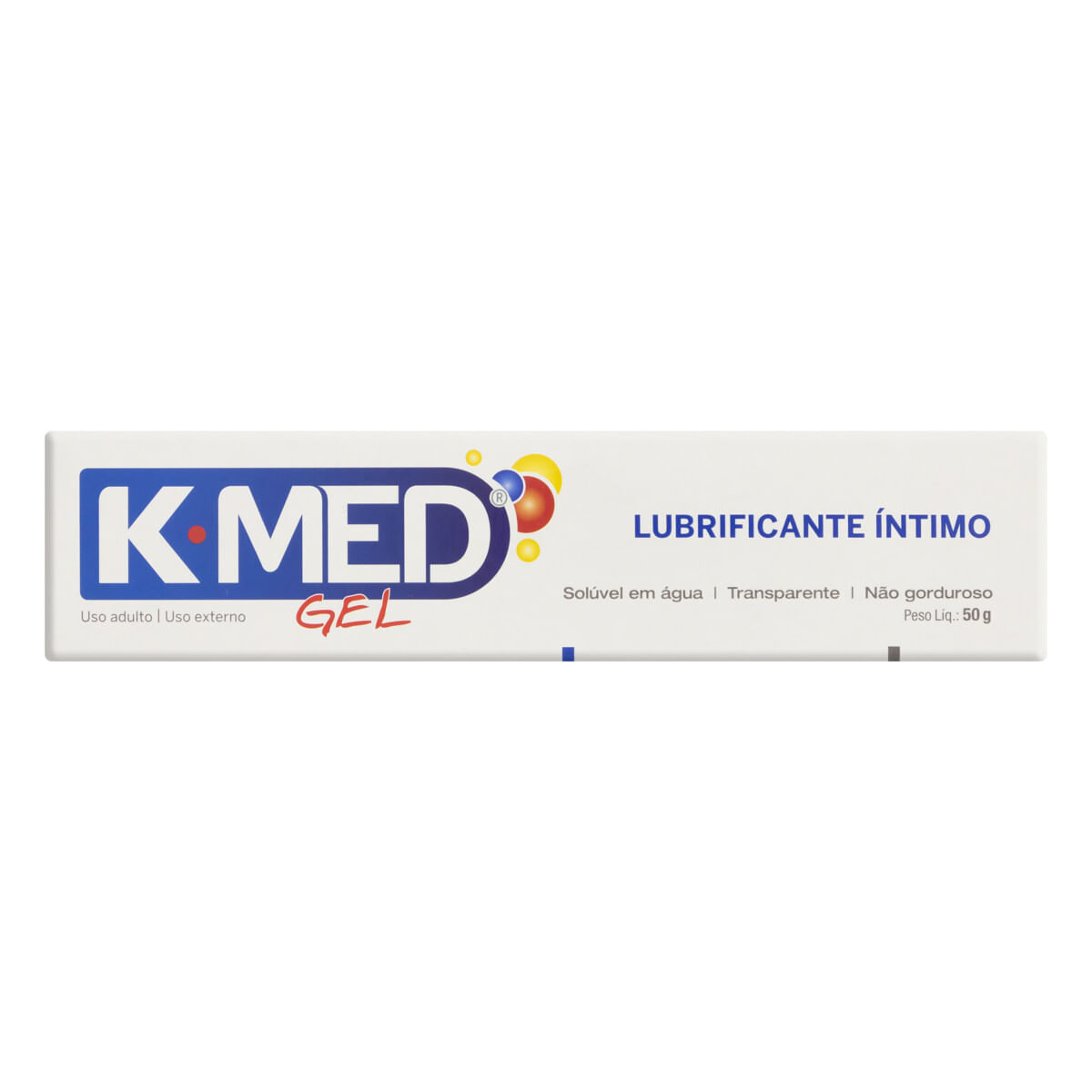 Gel Lubrificante Intimo K-Med Caixa 50g