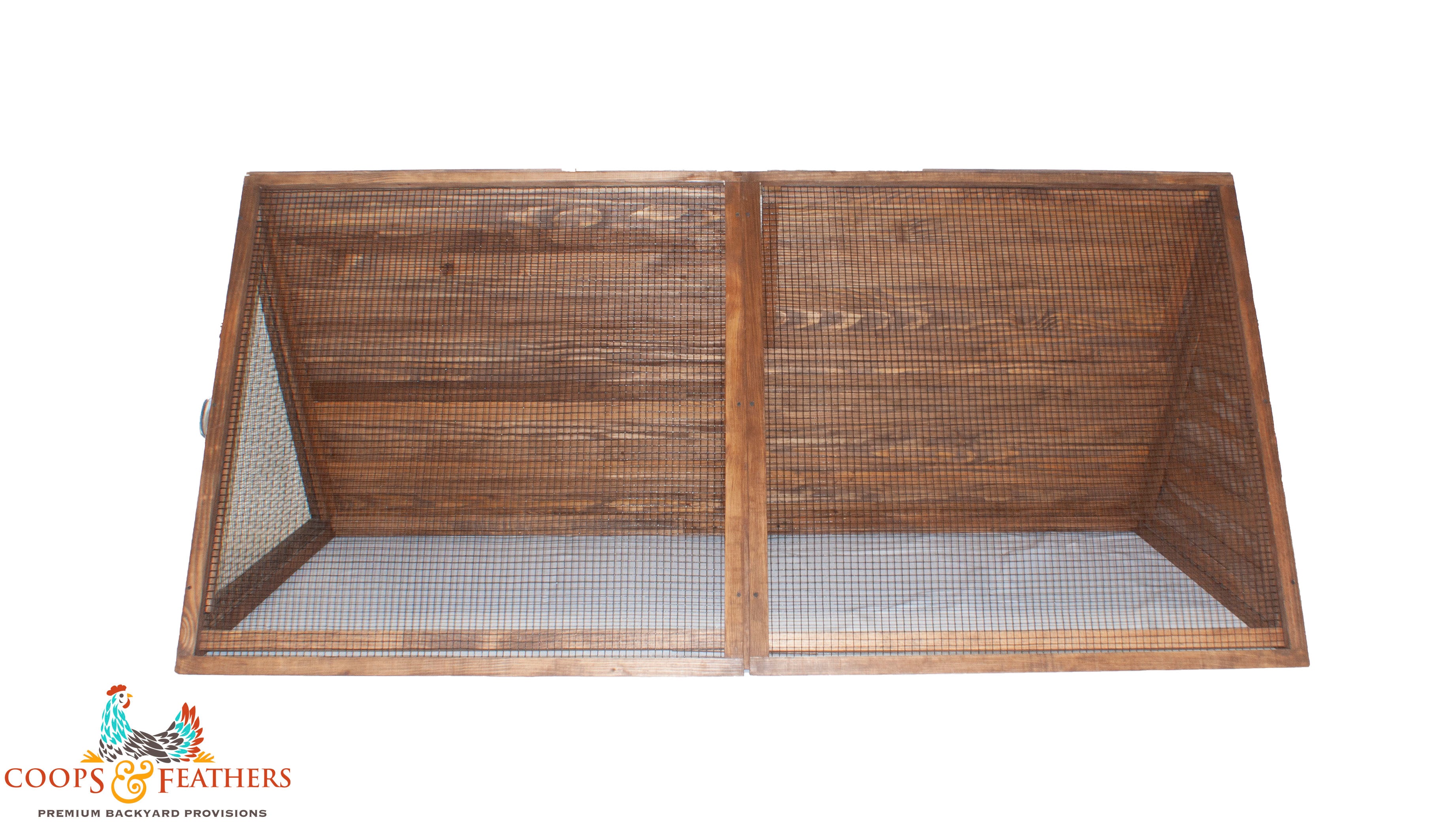 Coops and Feathers Chicken Tractor-Mobile