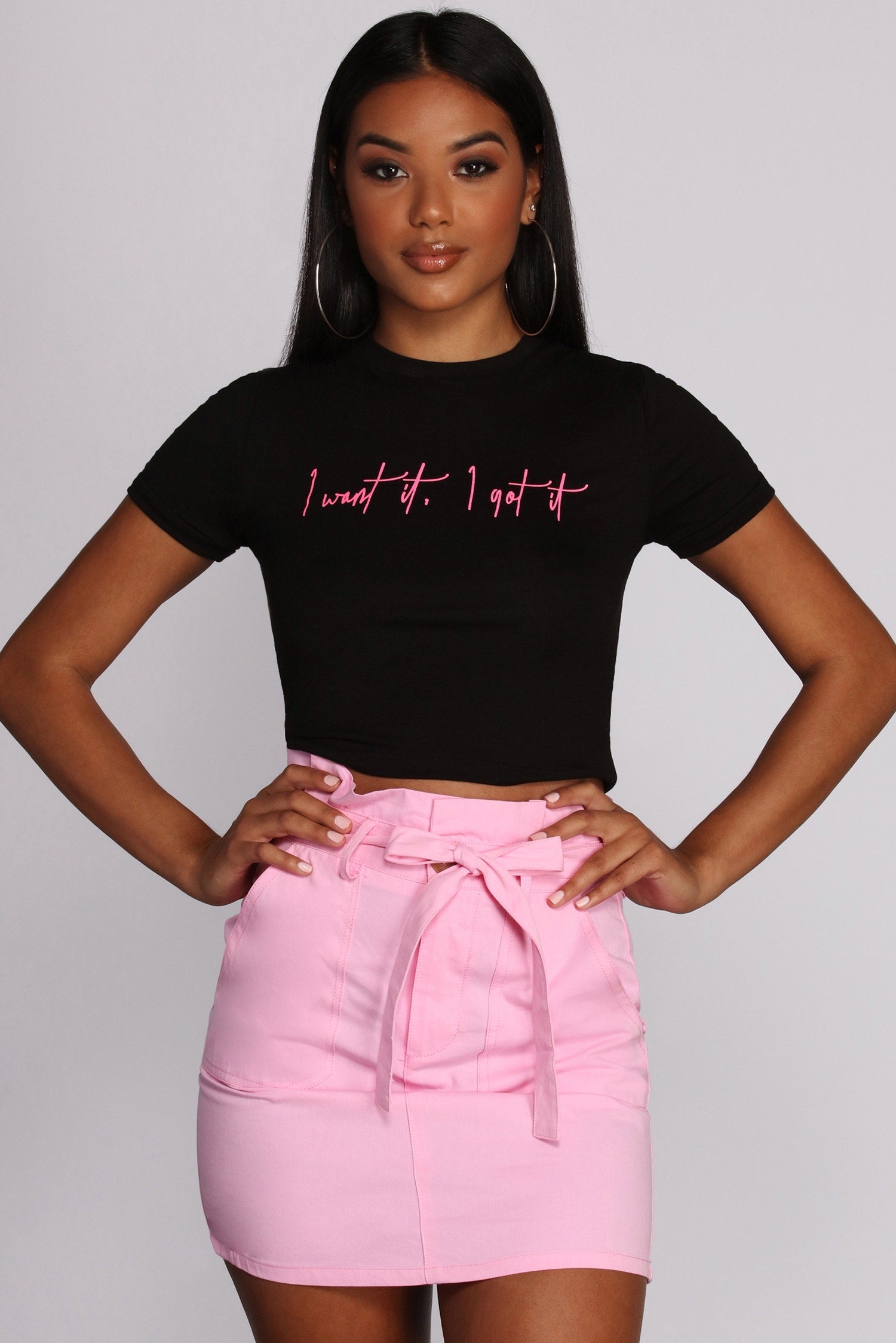 I Want It, I Got It Top