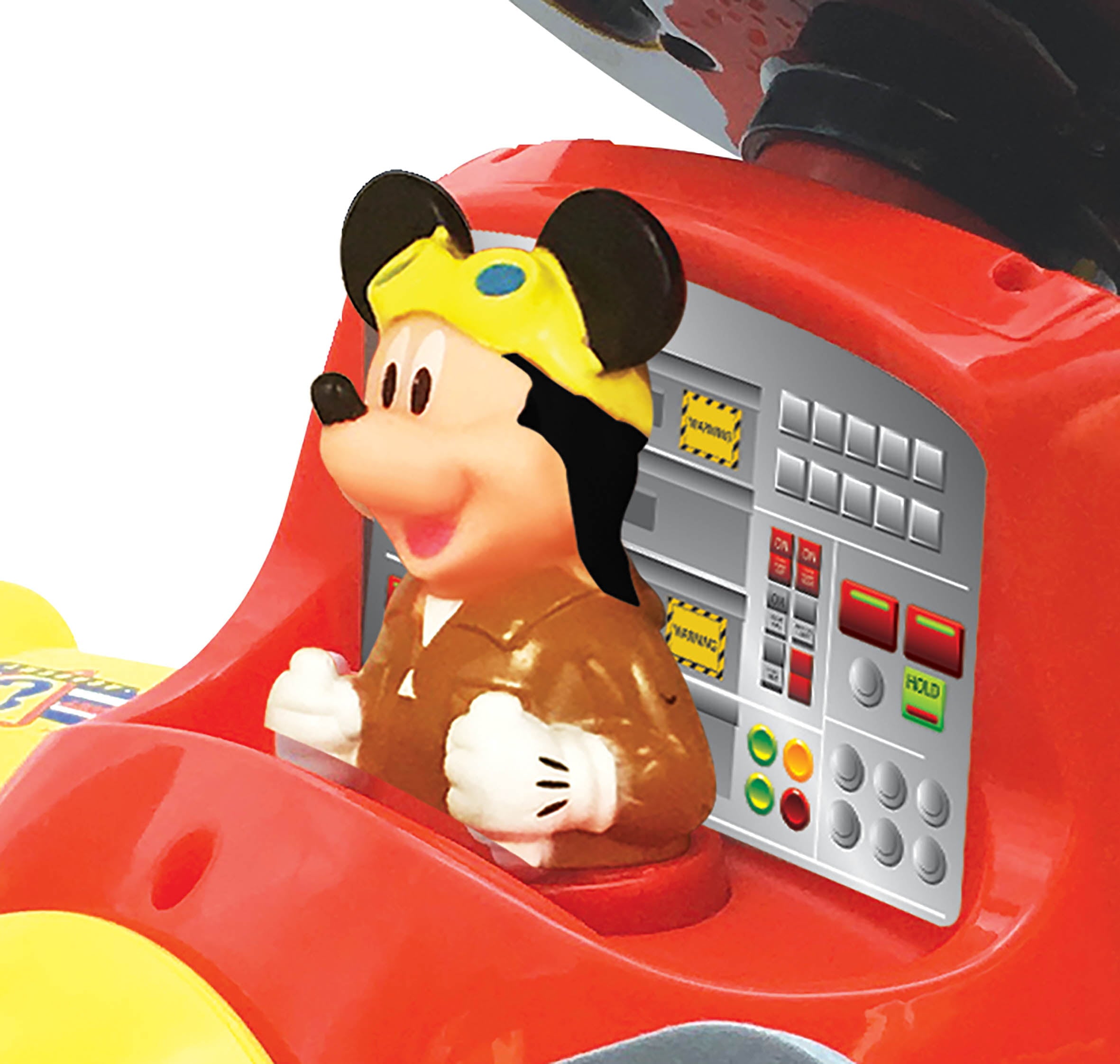 Kiddieland Disney Mickey Mouse Clubhouse Plane Light and Sound Activity Ride-On