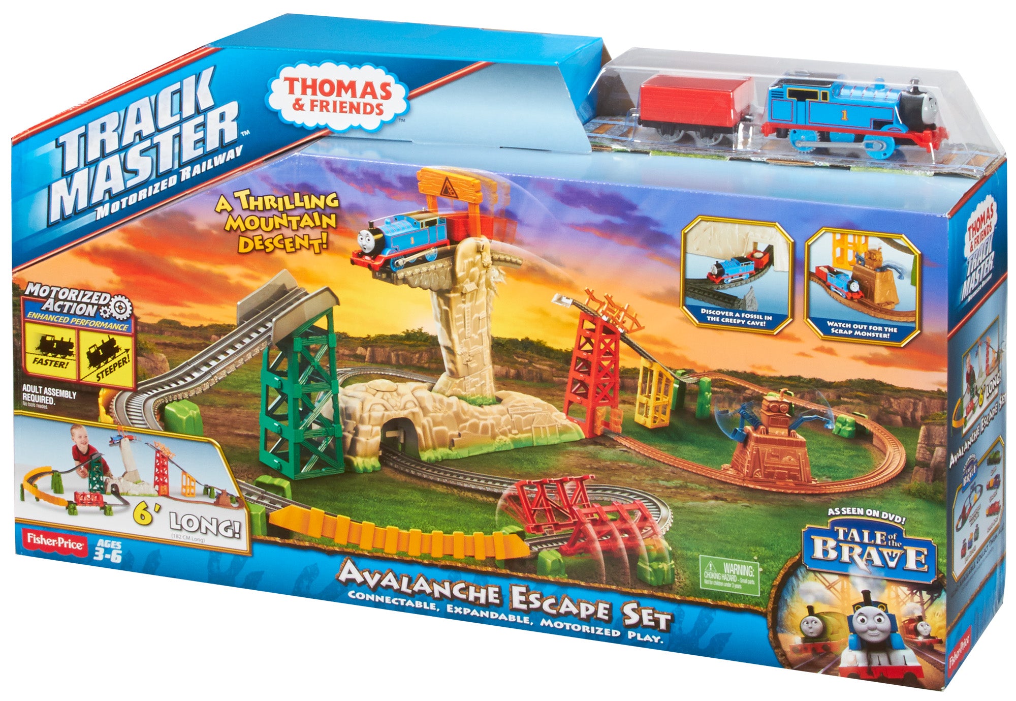 Thomas and Friends TrackMaster Avalanche Escape Set