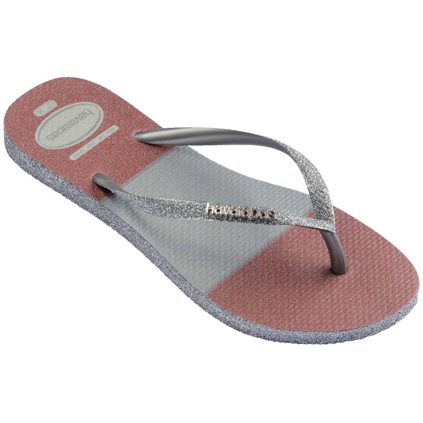 Chinelo Havaianas Slim Glitter Glam