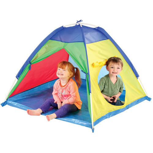 Multi-Color Tent with Tunnel