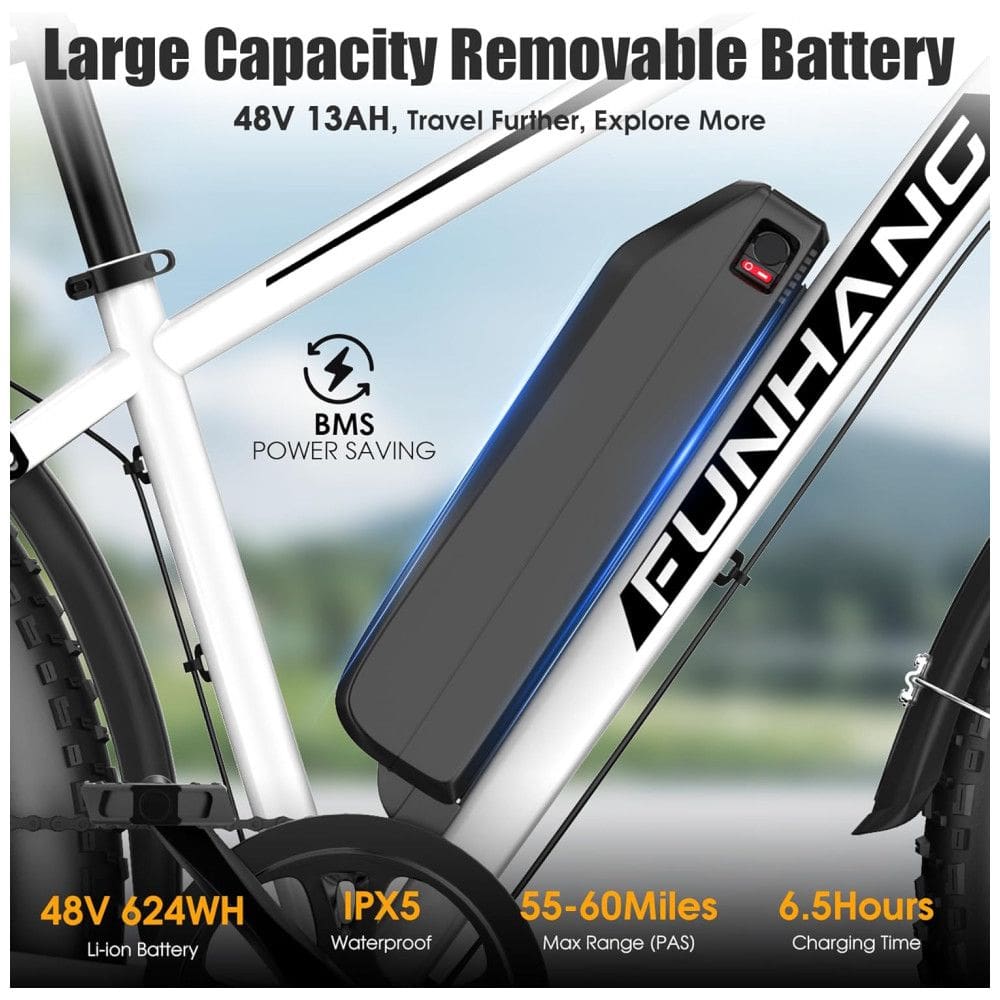 Bicicleta Elétrica Funhang EB-S1 26