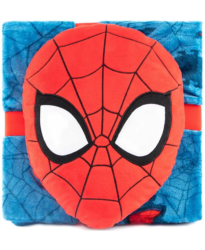 Marvel CLOSEOUT! Spider-man 2-Pc. Pillow Blanket Nogginz Set