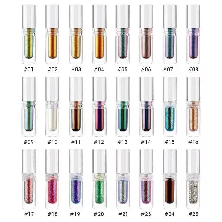High Pigmented Liquid Multichrome Eyeshadow Chameleon Duochrome Eyeshadow