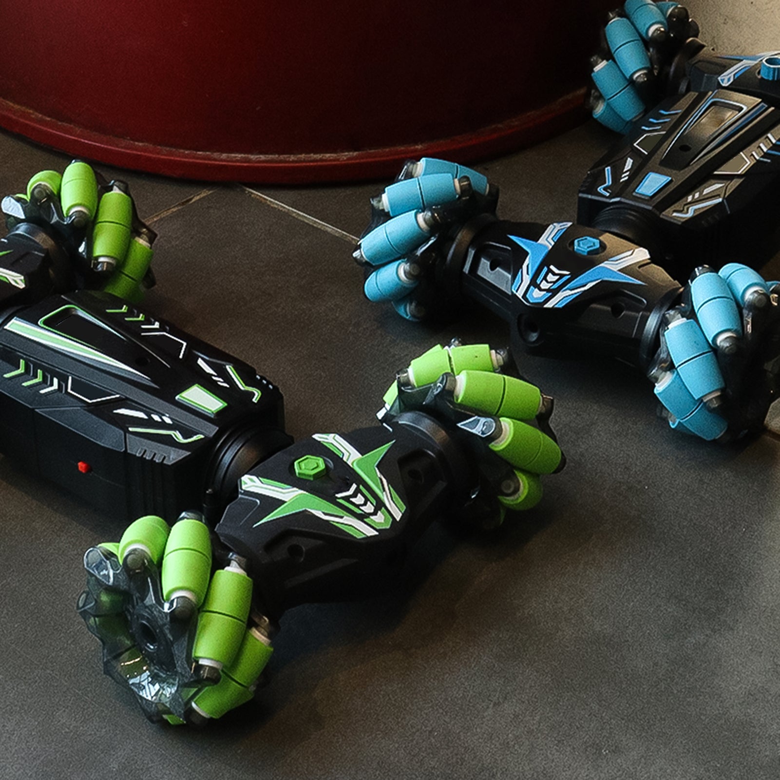 Htovila RC Stunt Car 4WD 2.4GHz Watch Gesture Sensor Control Deformable Car All-Terrain Auto-demo for Kids with Spray Light Music