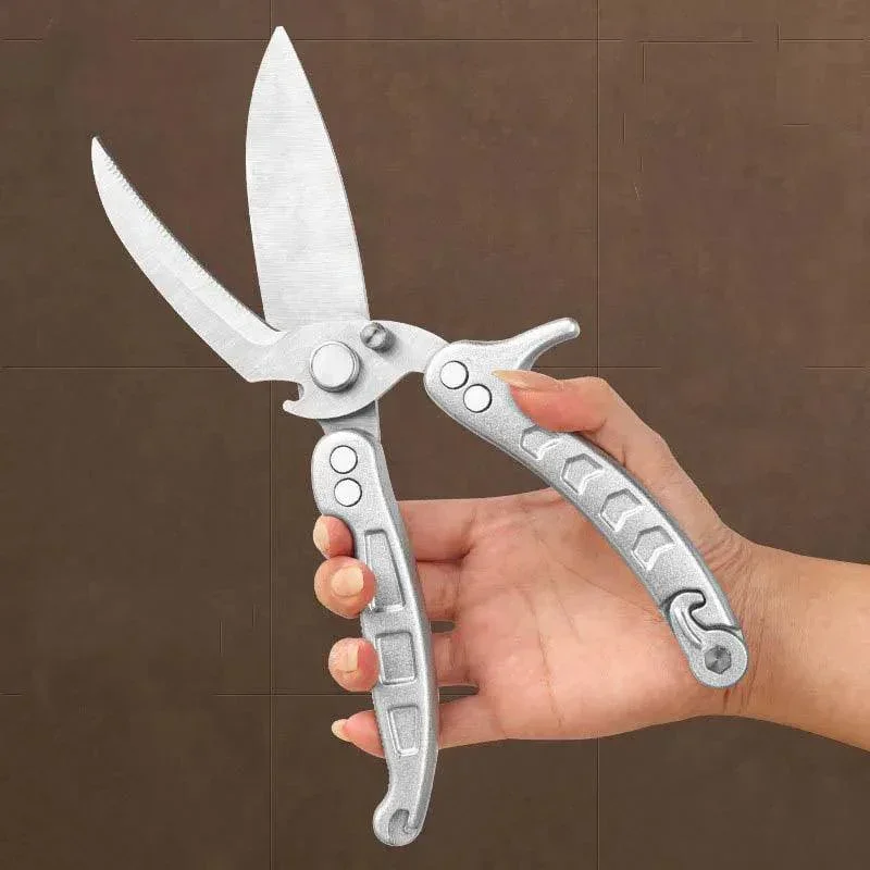 Tesoura Shark MultiCorte Cutelaria de Alto Padrão™ / Imponência, Precisão e Facilidade na Cozinha!