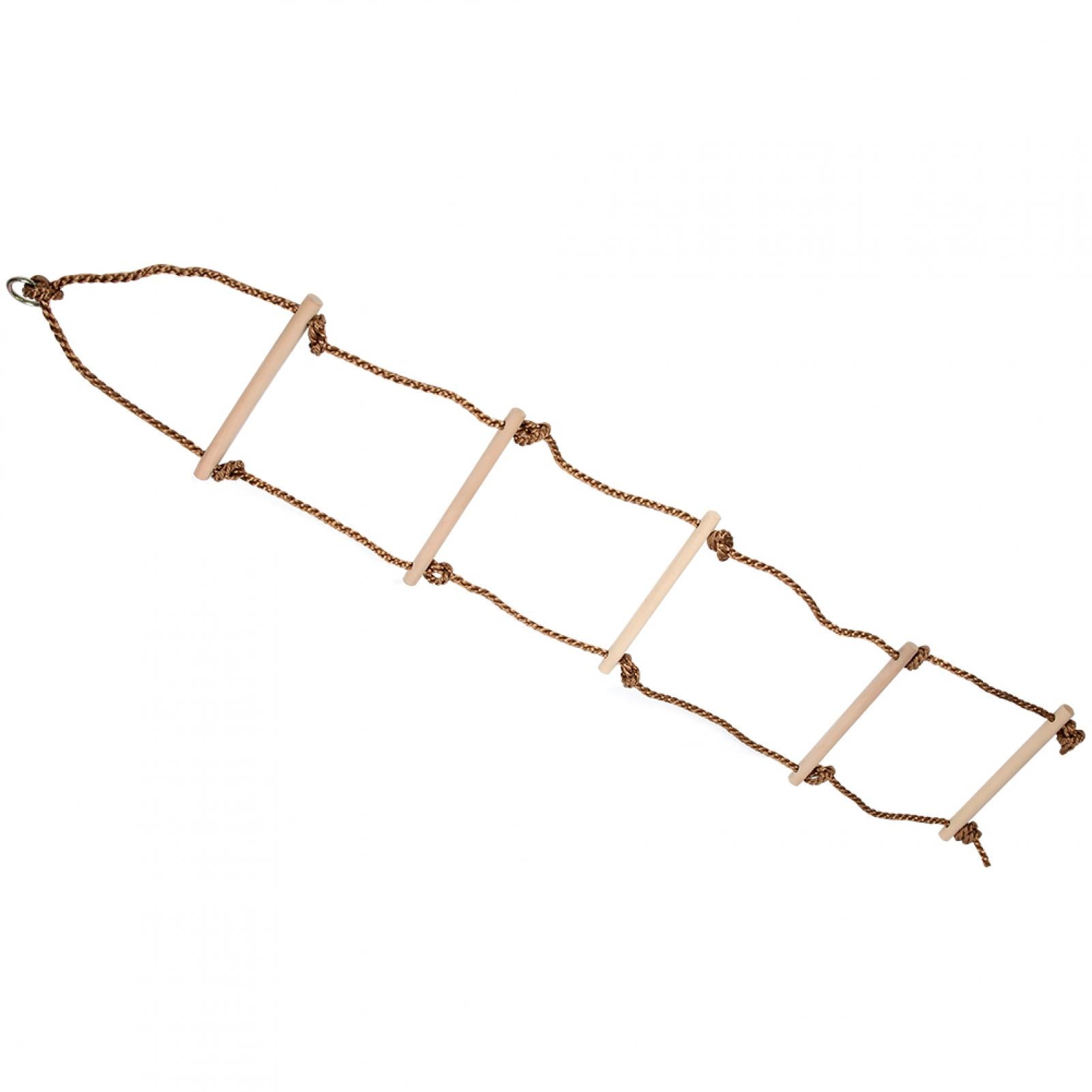 Made Of Wood Environmentally Friendly Children Rope Ladder， Children Climbing Ladder， For Children Adults