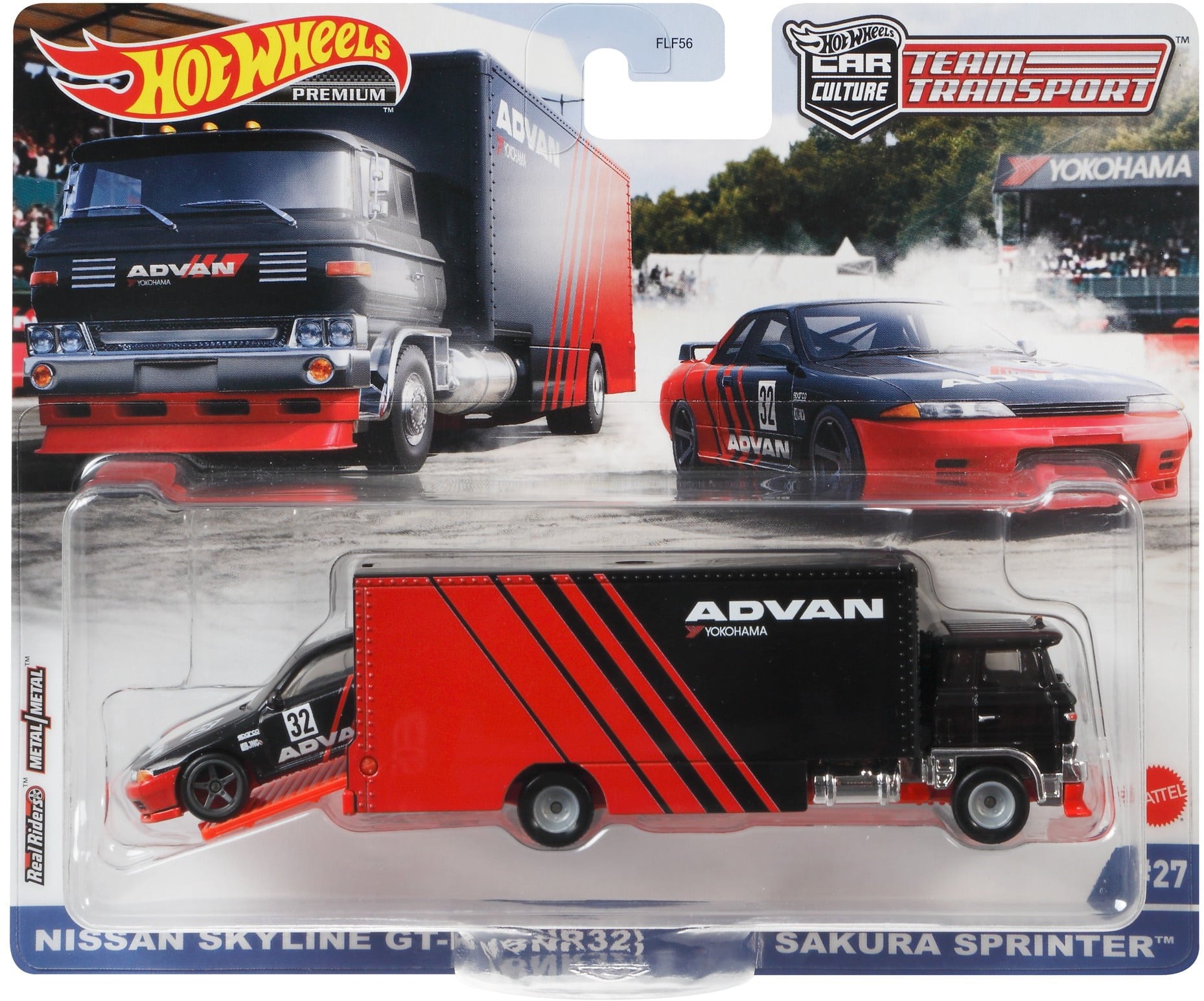 Hot Wheels Sakura Sprinter Truck Vehicle Playset (2 Pieces)