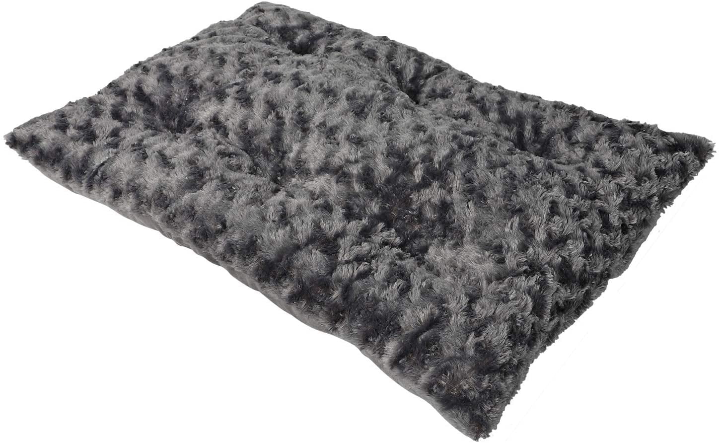 Confote Deluxe Plush Pet Beds Dog Crate Mattress for Large Medium Small Dogs， Machine Wash and Dryer Friendly， Gray XL