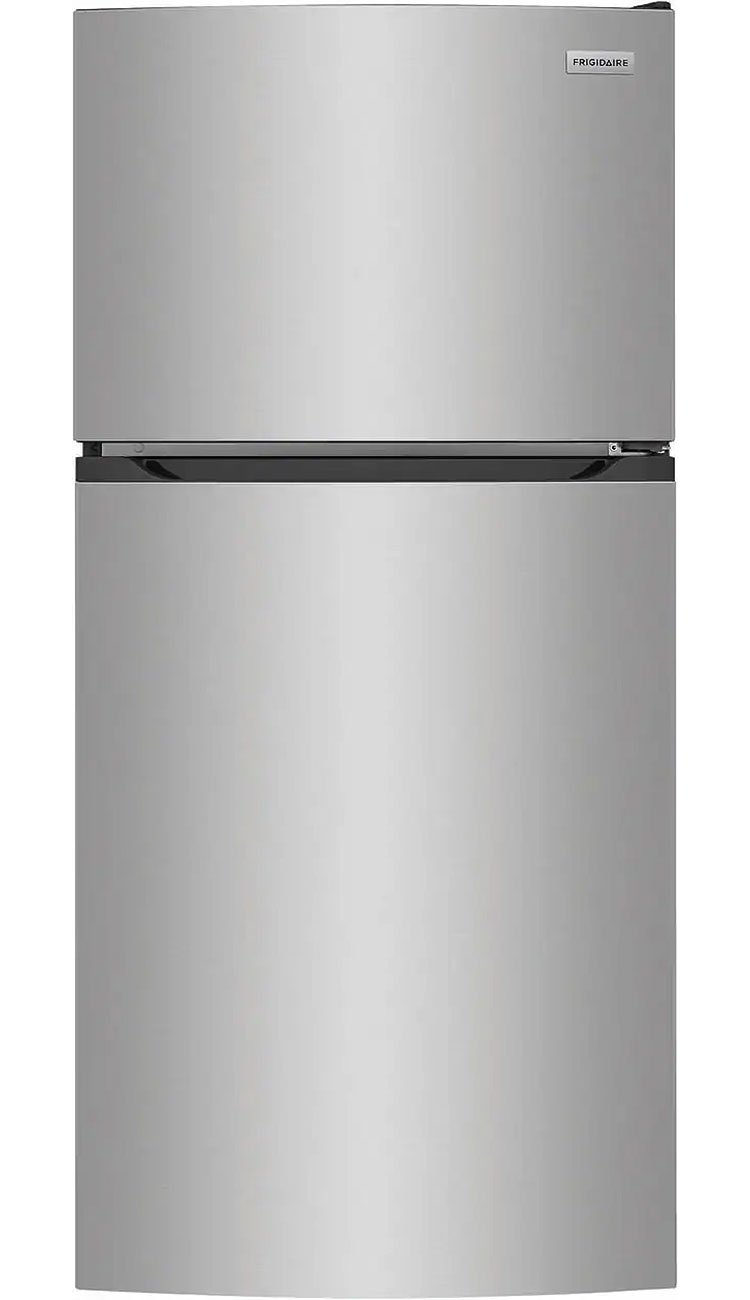 Frigidaire ADA 13.9 Cu. Ft. Brushed Steel Top Freezer Refrigerator