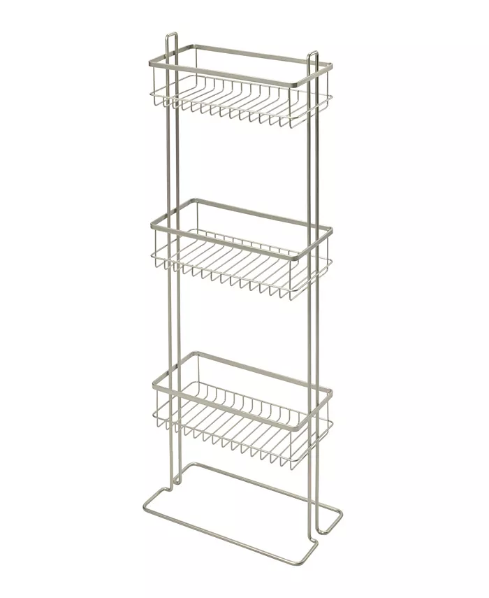 iDesign Everett 3 Tier Shower Shelf Organizer