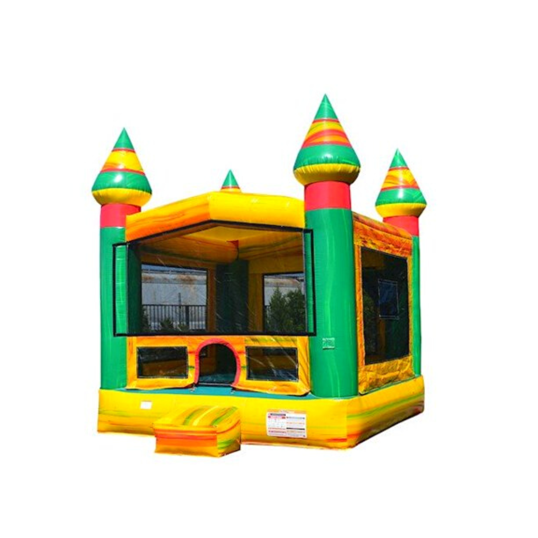 JumpOrange Fiesta Inflatable Bounce House for Kids and Adults (13' x 13')， Commercial Grade