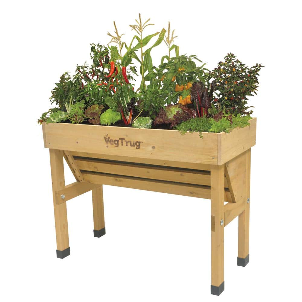 VegTrug 1 m Natural Cedar Wall Hugger VTWHSN0381USA