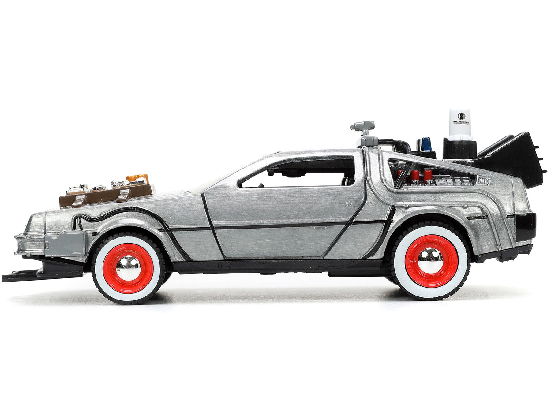 DeLorean DMC (Time Machine) Brushed Metal 