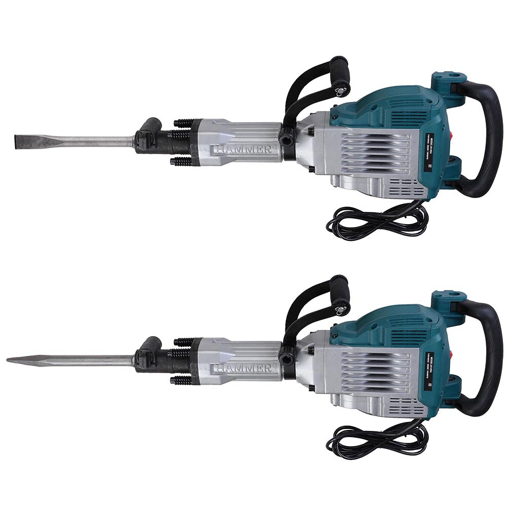 Yescom 3600W Electric Jackhammer Demolition Breaker w/ Rolling Case