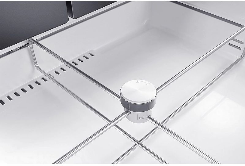  ADA 28 Cu. Ft. Fingerprint Resistant Black Stainless Steel 4-Door French Door Refrigerator With FlexZone Drawer