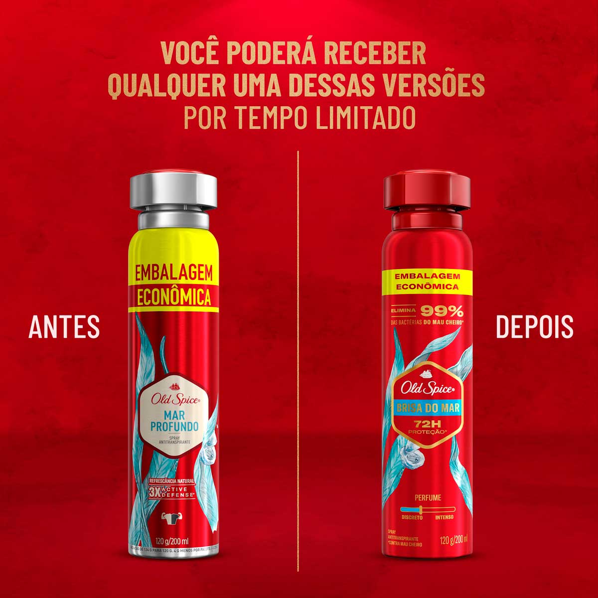 Desodorante Aerossol Old Spice Brisa do Mar 200ml
