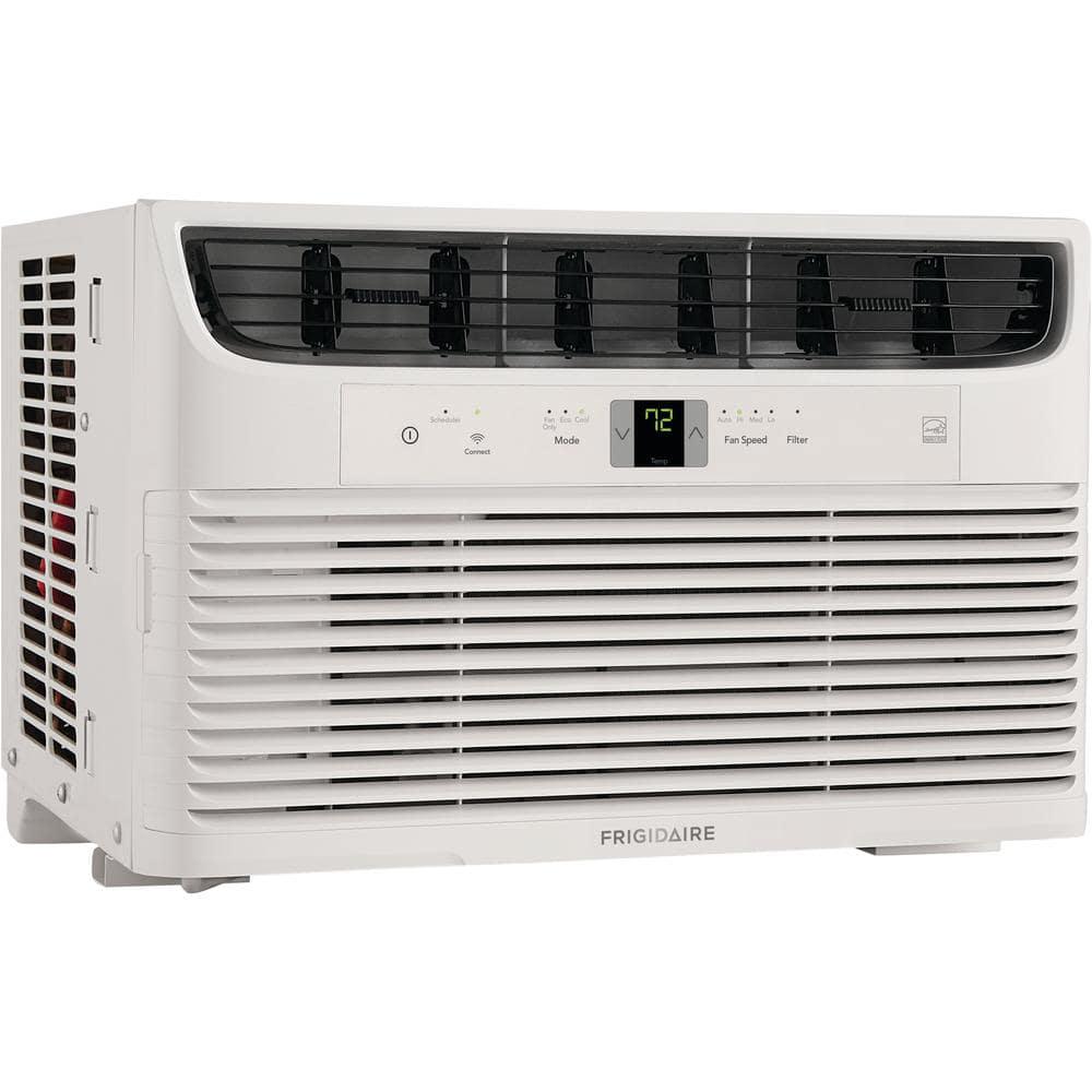 Frigidaire 6000 BTU WindowMounted Room Air Conditioner in White with WiFi