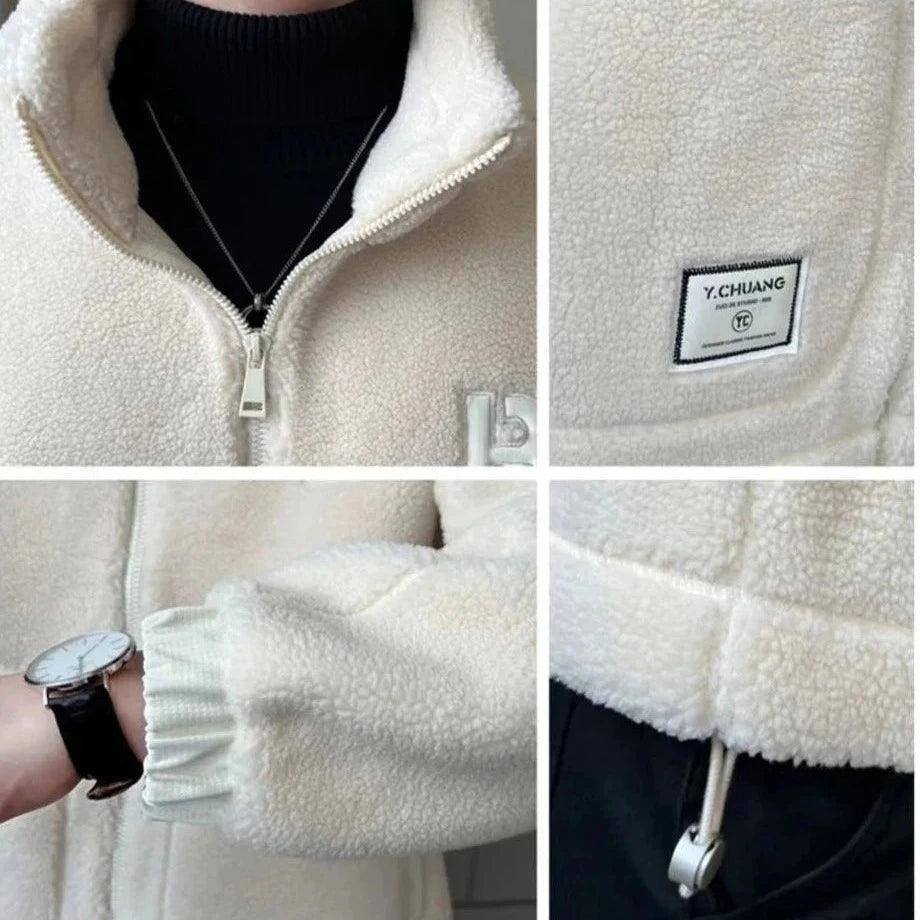 Jaqueta Bjorn™ em Sherpa Luxuosa / Conquiste o Inverno com Sofisticação e Estilo!