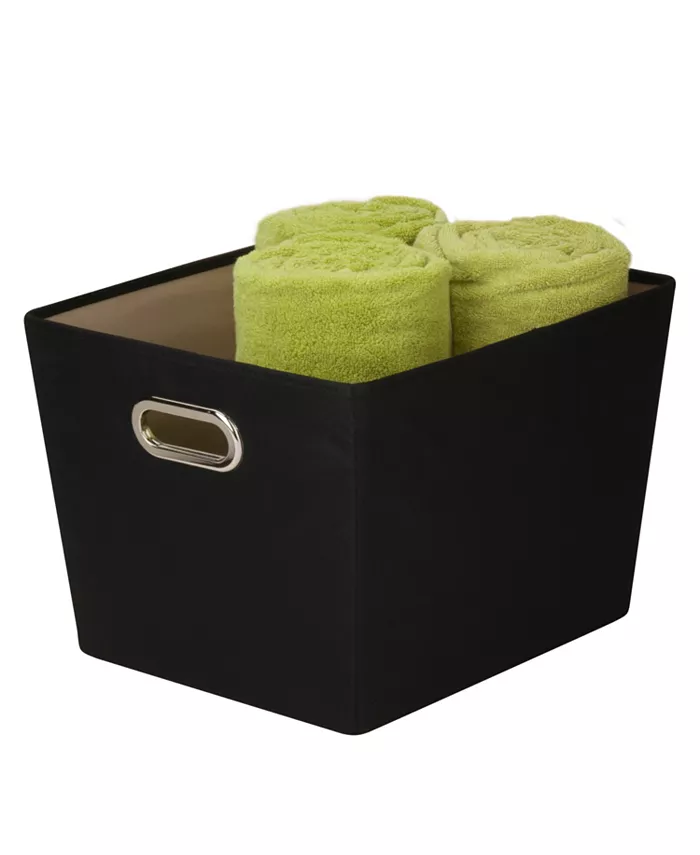 Honey Can Do Medium Decorative Storage Bin with Handles