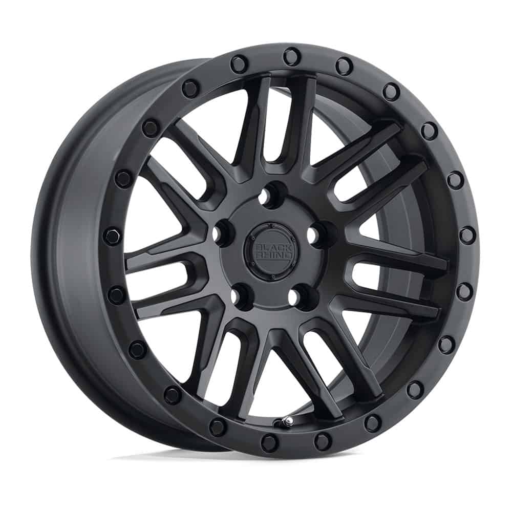 Black Rhino Wheels BRACH 20X9.5 5X130 M-BLK 0MM