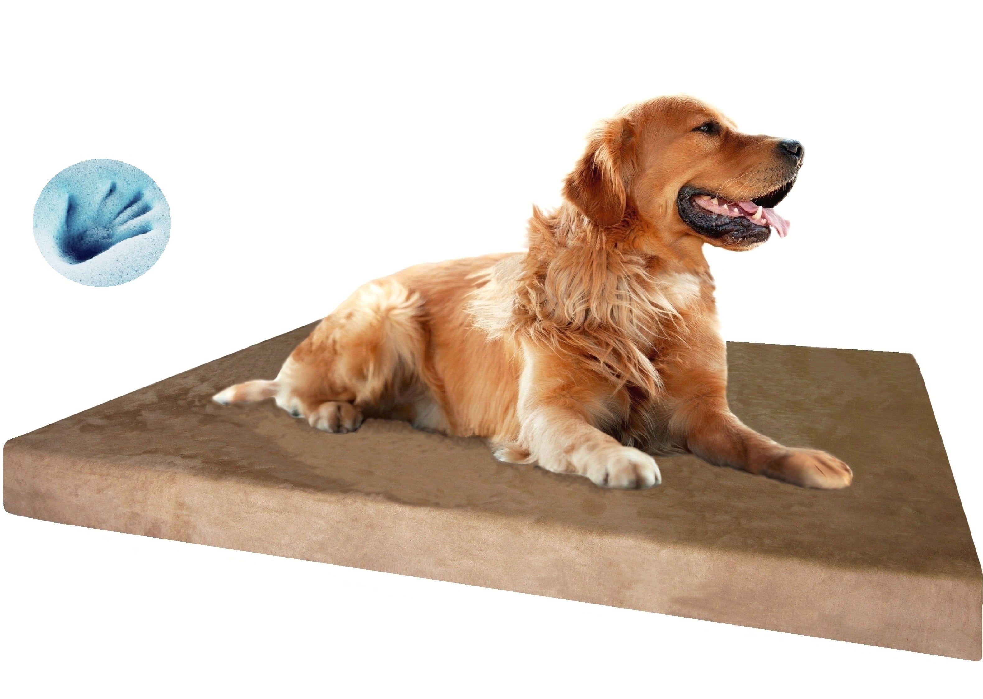 Extra Large Orthopedic Waterproof Memory Foam Dog Bed for Medium to Large Pet 40