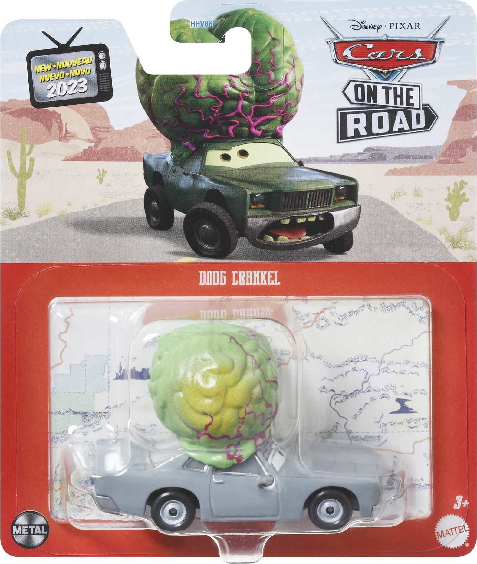 Disney and Pixar Cars On The Road Doug Crankel Die-Cast Vehicle， 1:55 Scale Collectible Toy Car