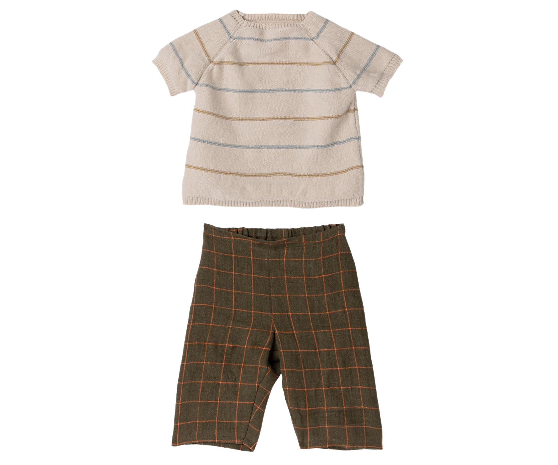Pants and Knitted Shirt, Size 5