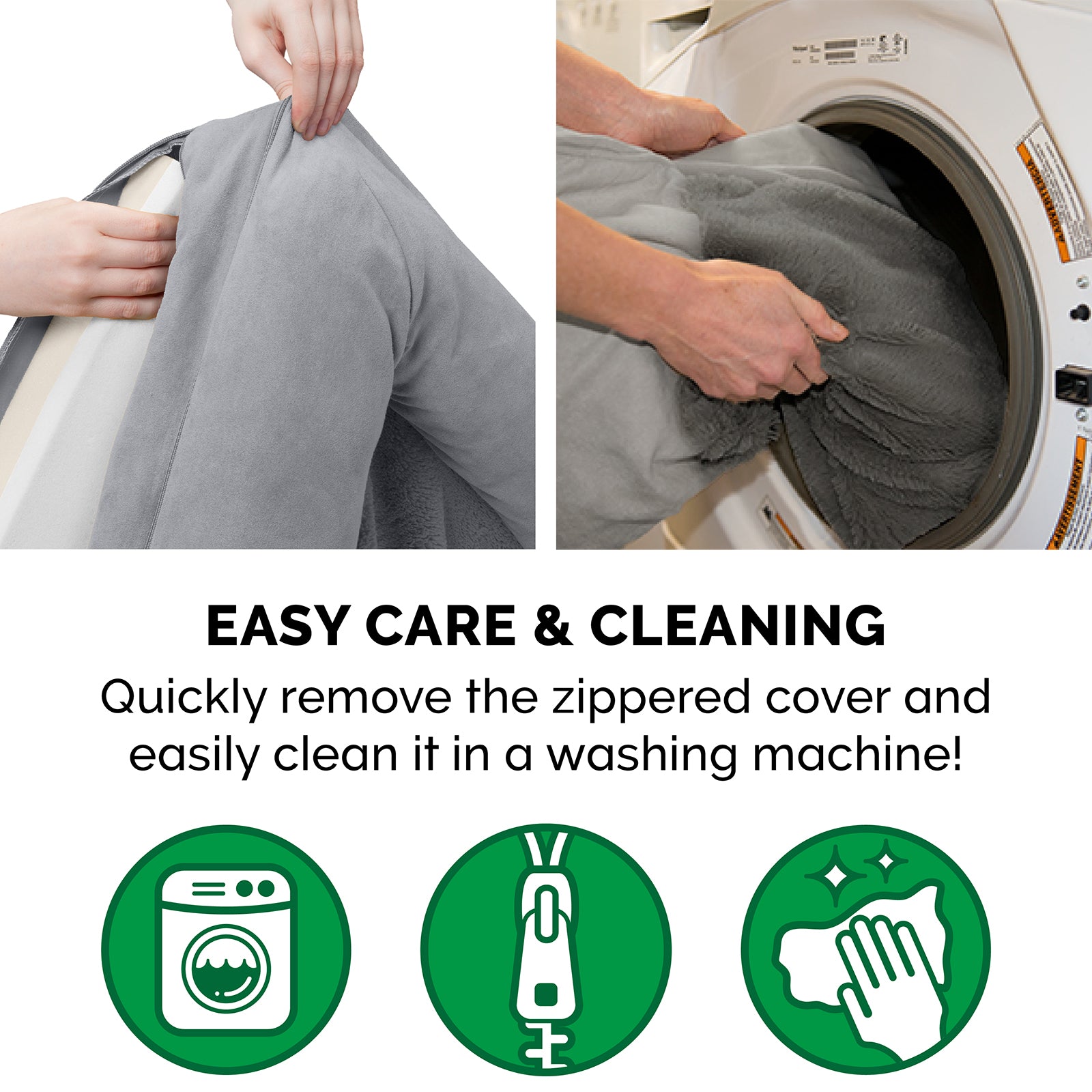 FurHaven Pet Products | Memory Foam Plush and Suede Sofa Pet Bed for Dogs and Cats， Gray， Jumbo