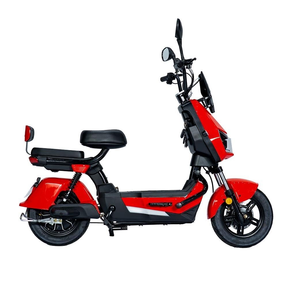 Bicicleta Elétrica - PAM12 1000w 60v Lithium - Vermelha - Plug and Move