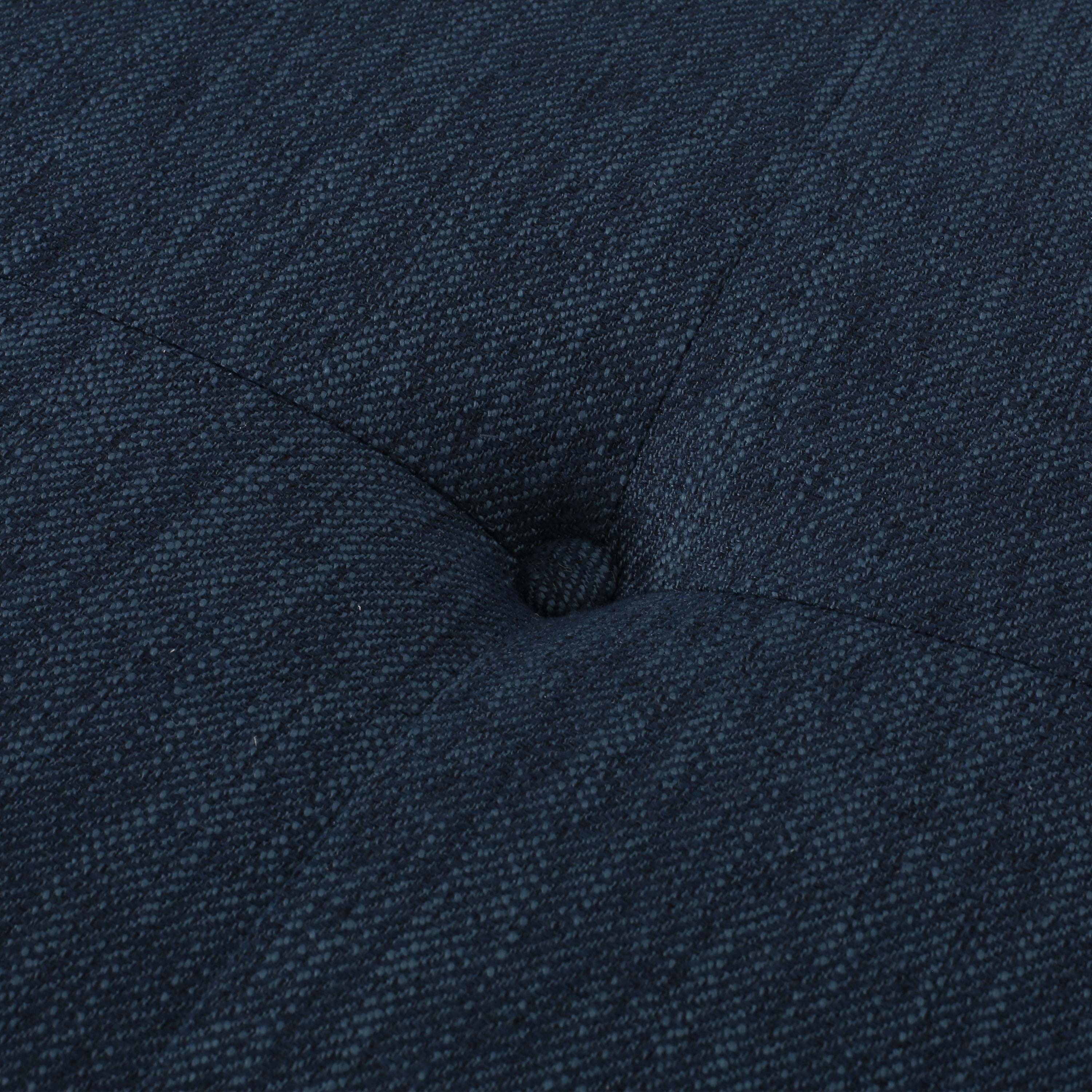 Lancer Mid Century Modern Fabric Tufted Chaise Lounge with Bolster Pillow