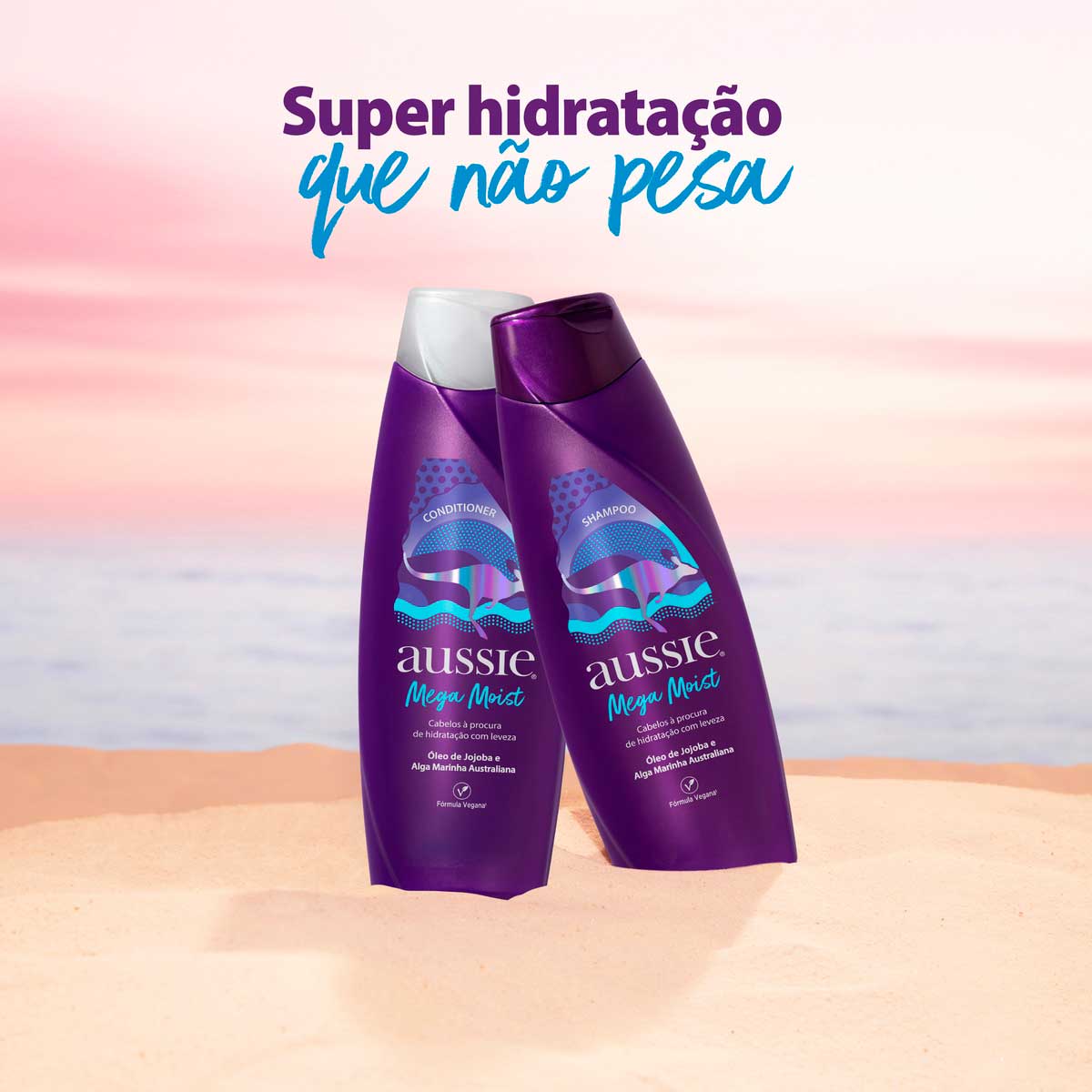 Condicionador Aussie Mega Moist 360ml