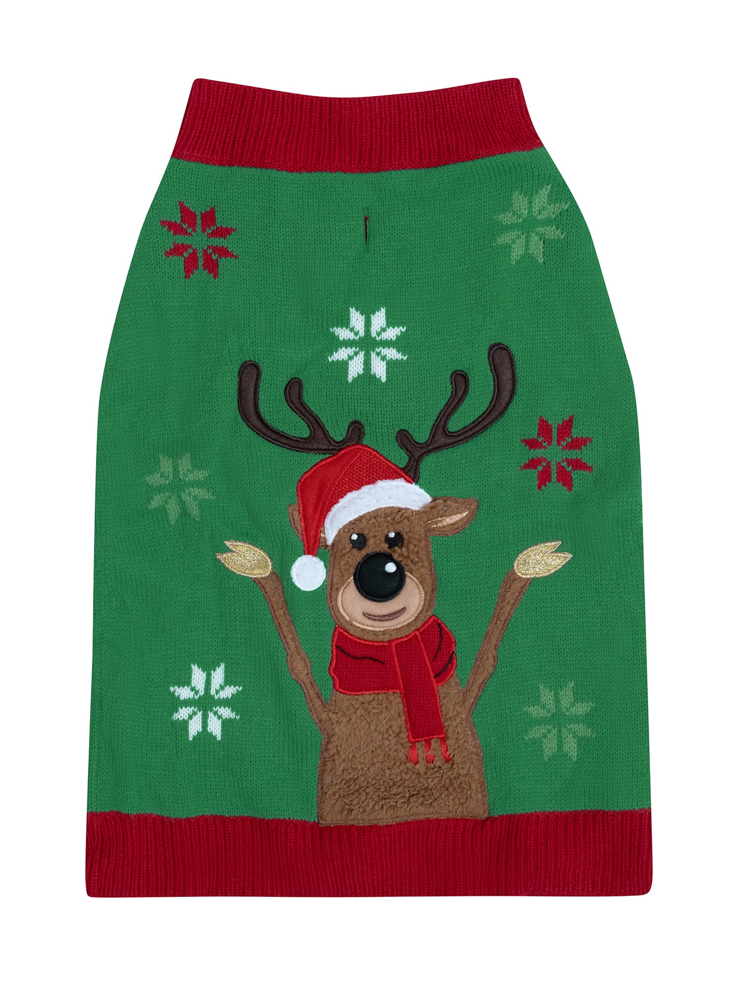 Jolly Sweaters Reindeer Snowflake Fairisle Family Christmas Pet Sweater