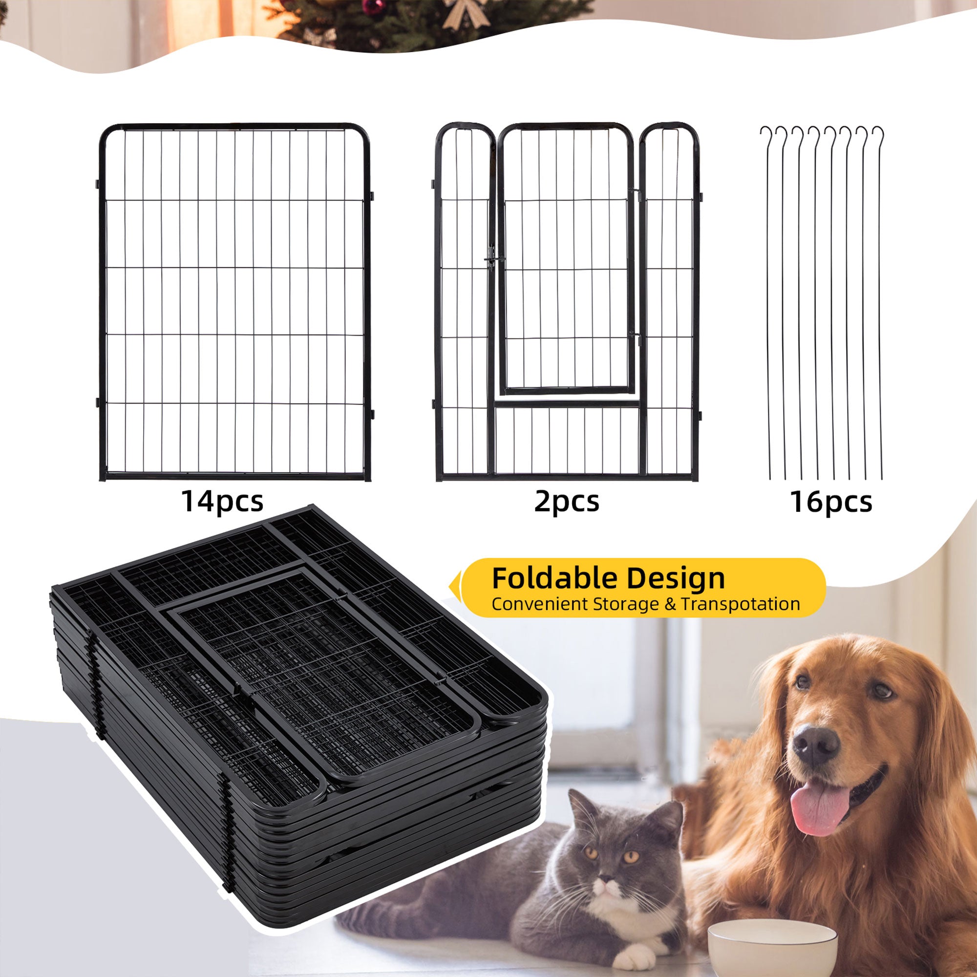 JOMEED Indoor and Outdoor 16-Panel， 31