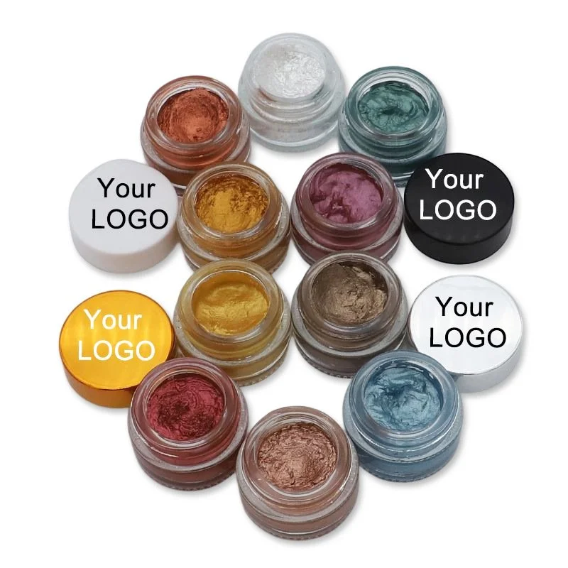Custom Private Label Jelly Highlighter Body Highlighter Mermaid Eyeshadow