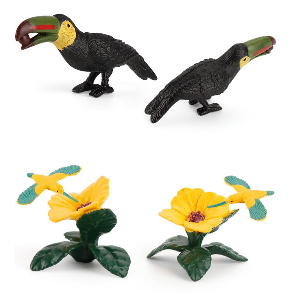 10pcs Toy Toys Toy Birds For Kids