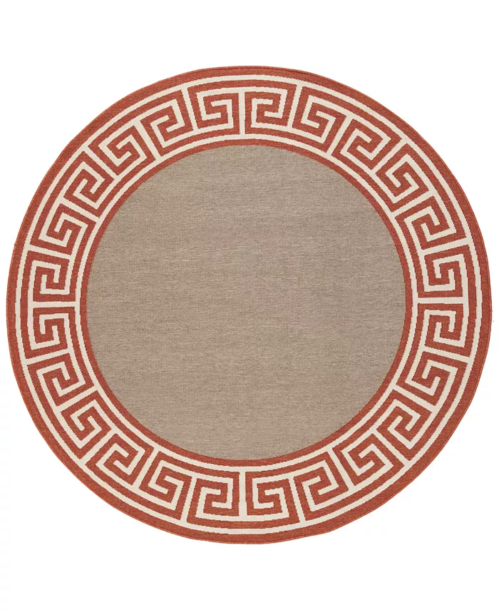 Surya CLOSEOUT! Alfresco ALF-9628 Rust 8'9