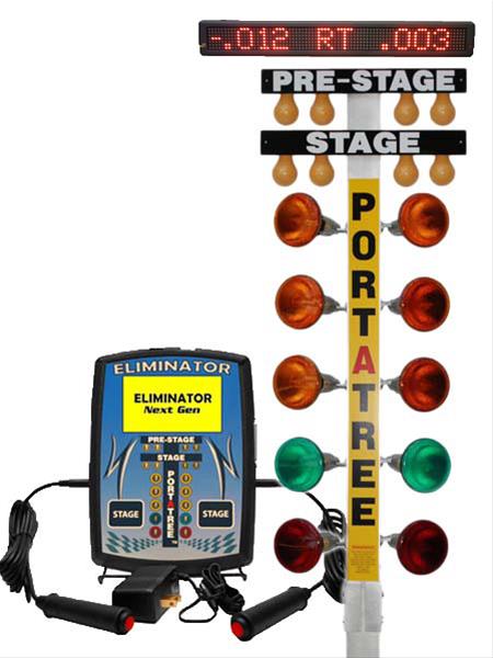 Portatree Timing Systems 3182-DISP Portatree Eliminator Next Gen with National Event Tree Practice Trees