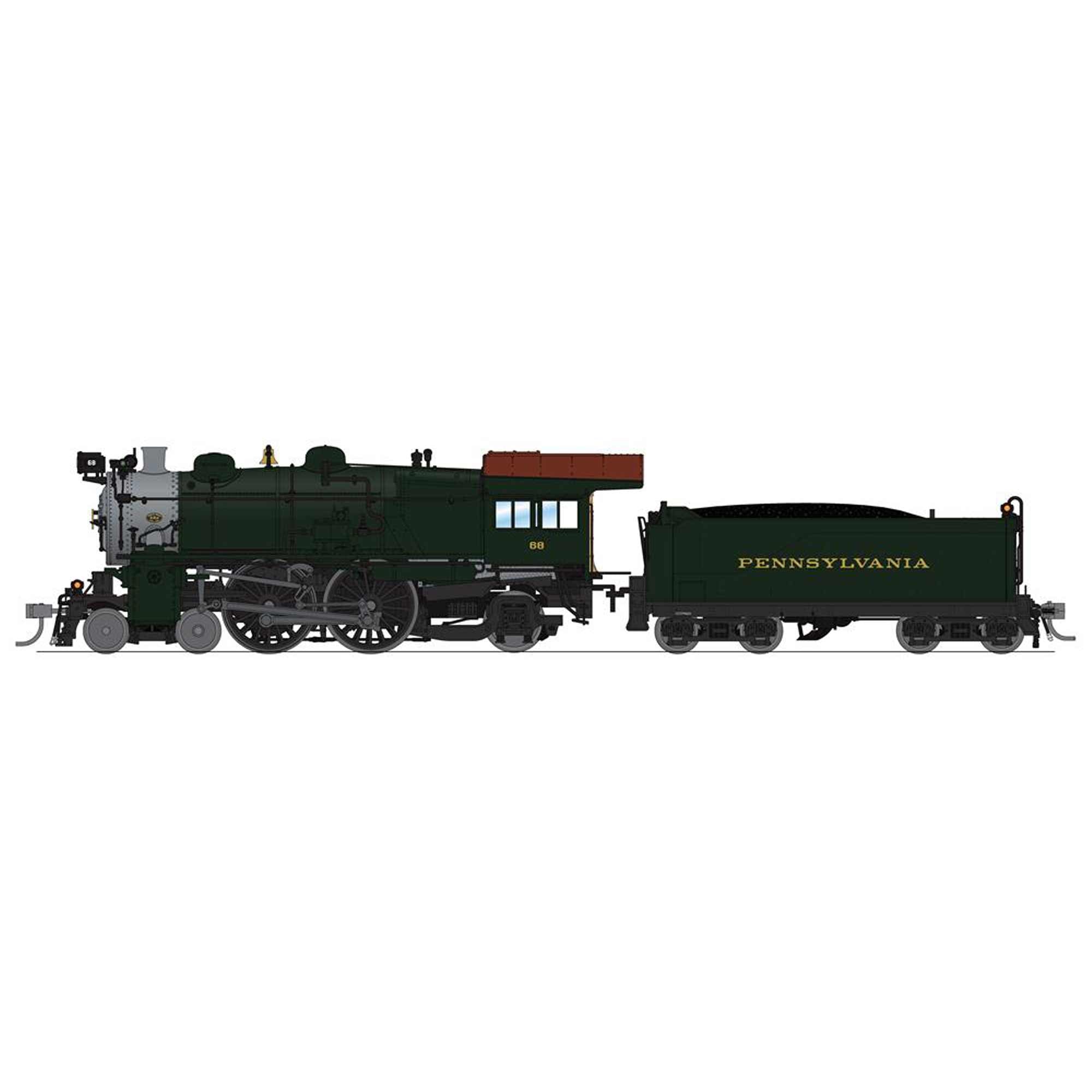 Broadway Limited Imports HO E6 4-4-2 Locomotive Pre-war Paragon4 PRR #1211 BLI6703 HO Locomotives