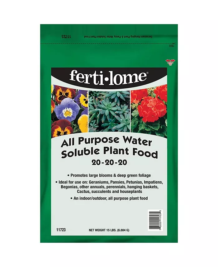Fertilome All Purpose Water Soluble Plant Food， 15lb
