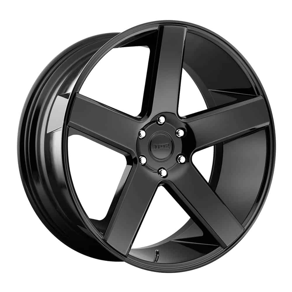 DUB 1PC S216 BALLER S216 24X9 5X115 GL-BLK 15MM