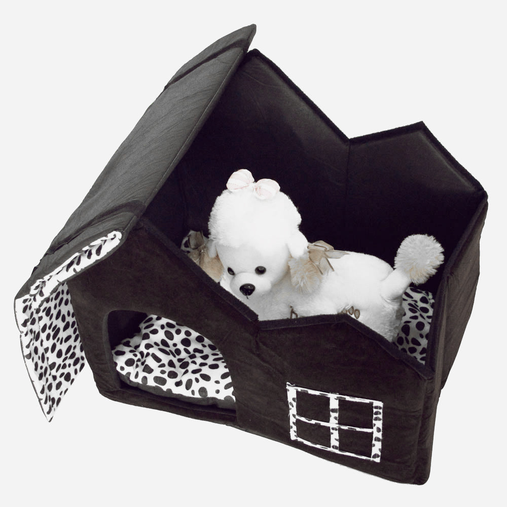 Dog House Warm Dog Beds for Small Pets Cats Rabbit Removable Cover Mat Home Shaped Pet Kennel Cave