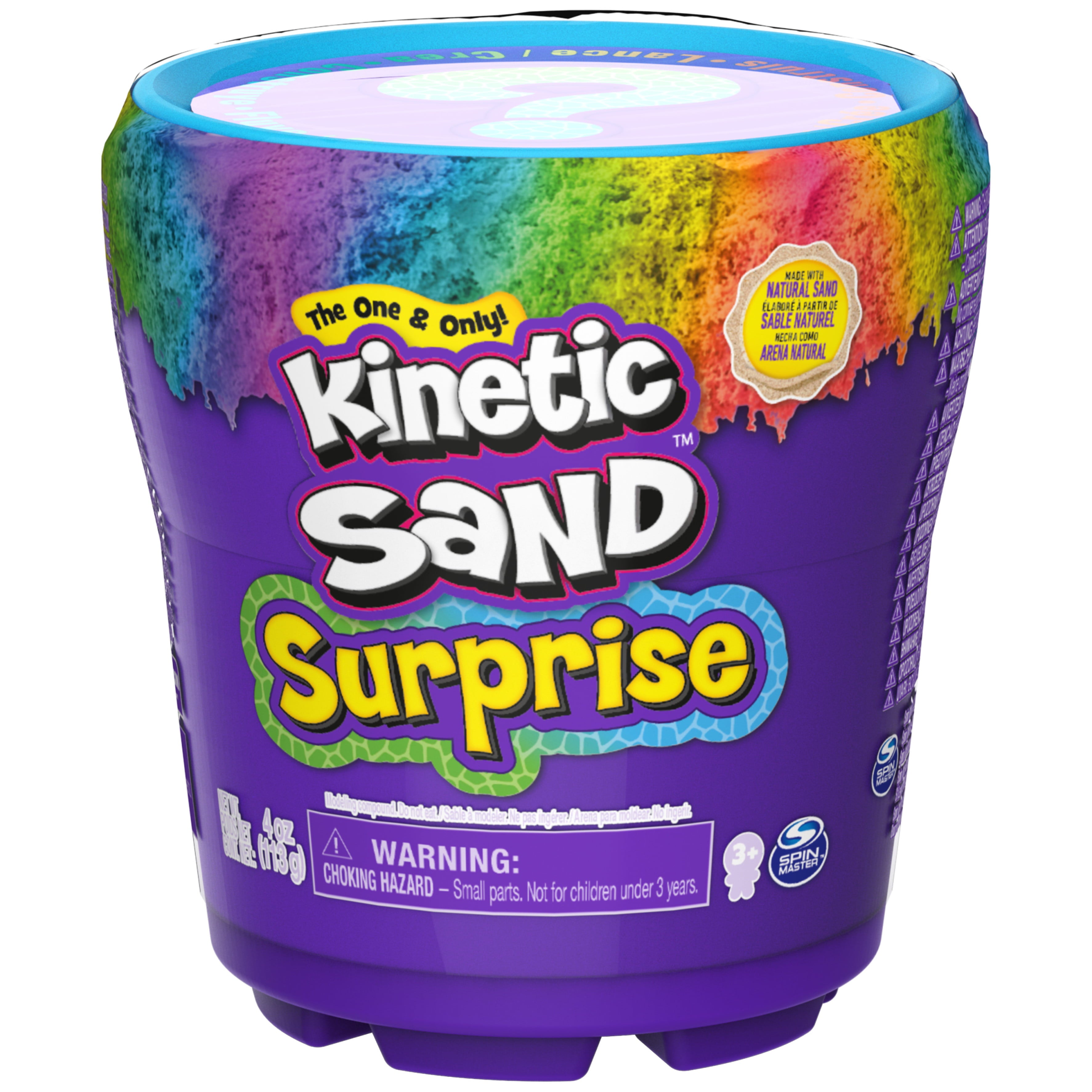 Kinetic Sand Surprise, Mini Mystery Surprise, Made with Natural Sand