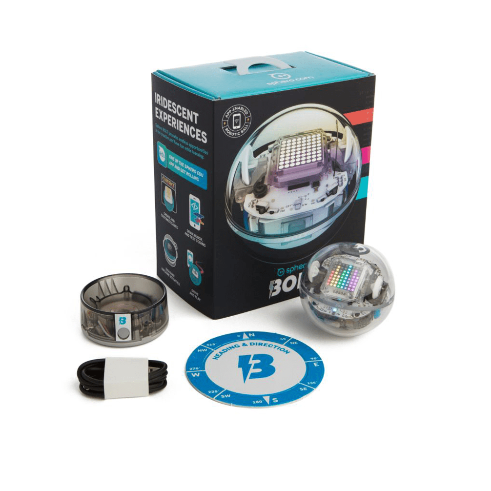 Sphero Bolt | Educational Toy for Kids， App-Enabled Robot Ball with Sensors， Programming Robot | Mini programmable robot toy for kids