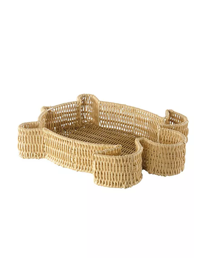 Kaplan Early Learning Turtle Washable Wicker Basket