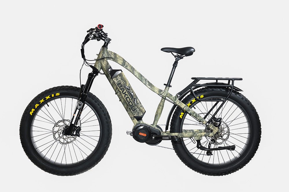 Bakcou Mule Elite Electric Hunting Bike Bafang Ultra Mid Drive Motor