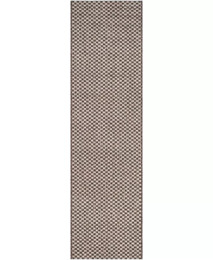Safavieh Courtyard Light Brown and Light Grey 2'3