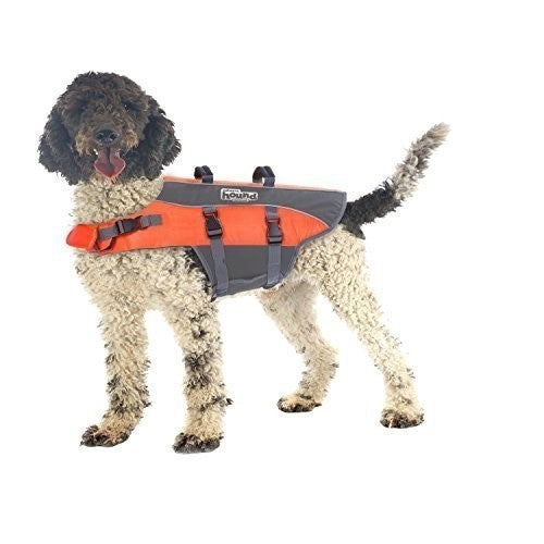 Outward Hound PupSaver Ripstop Life Jacket， Orange， Large